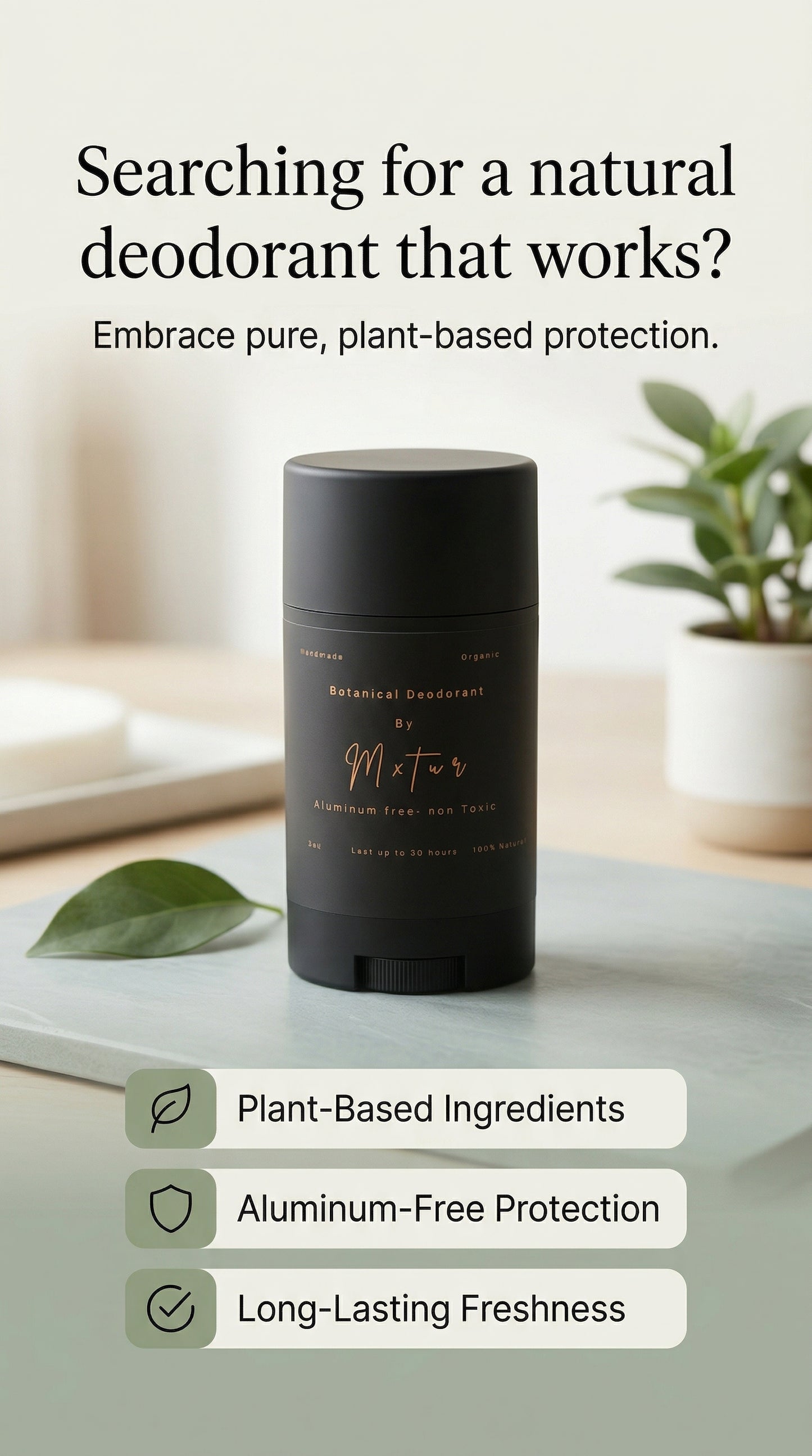 Natural Deodorant